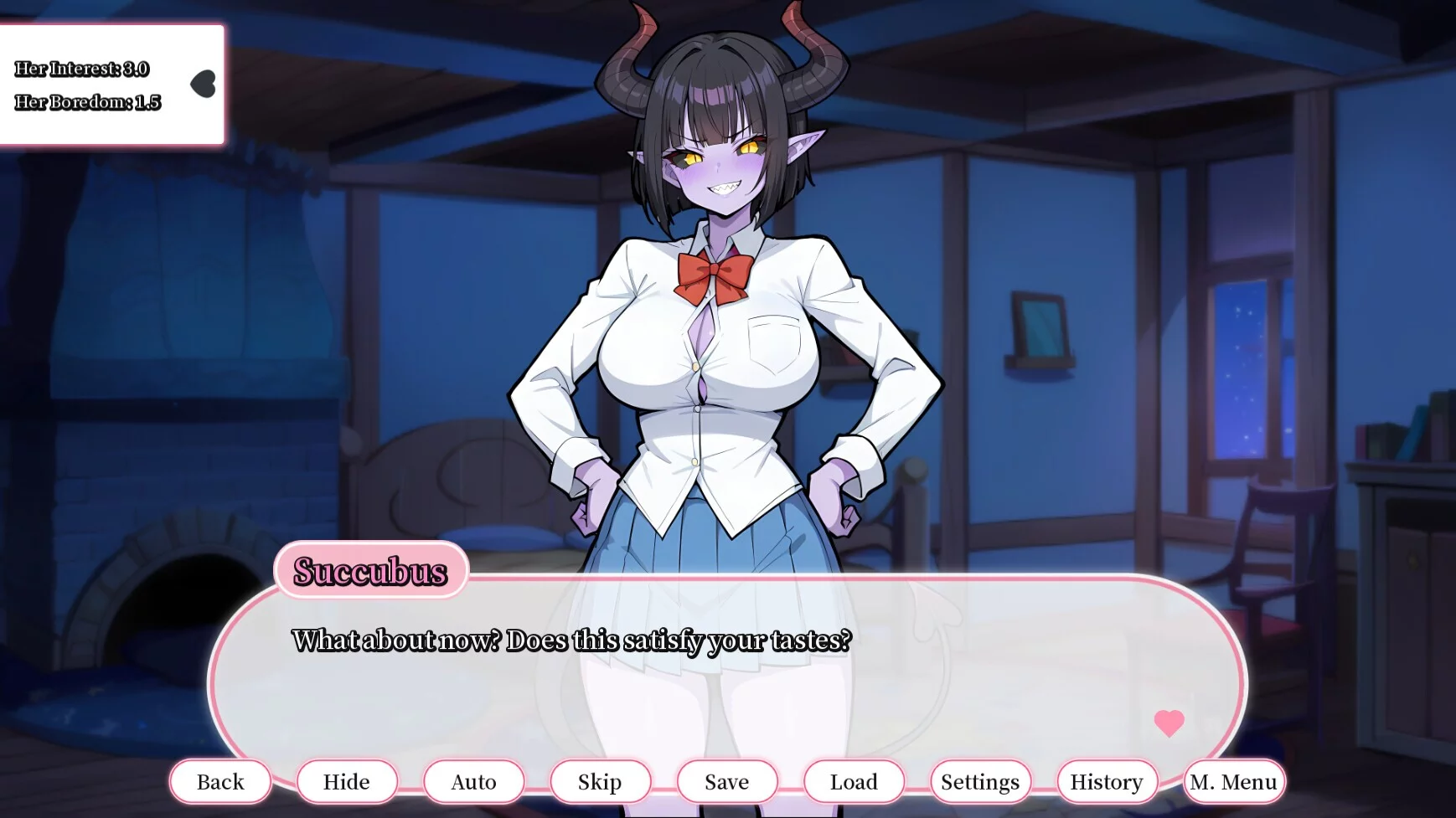 Изображение игры: A Night With: Succubus