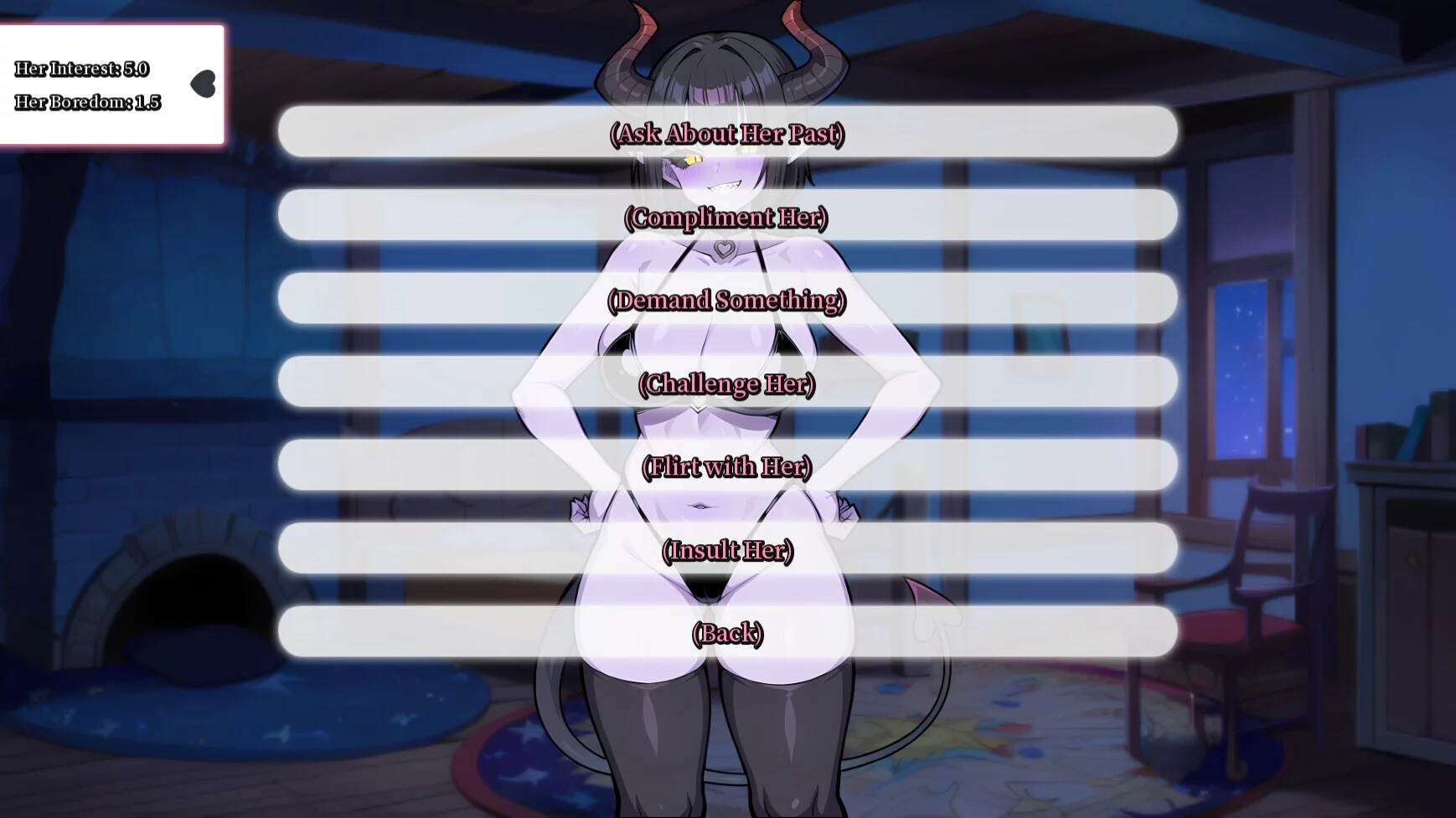 Изображение игры: A Night With: Succubus