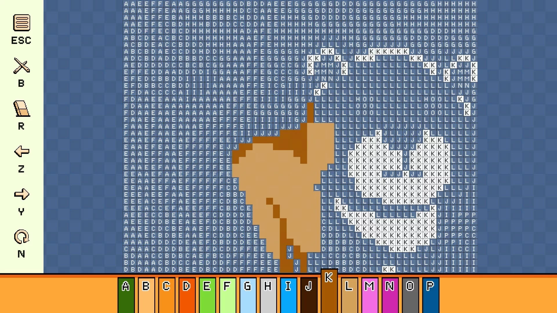 Изображение игры: Pixel Cross Stitch Color by Number