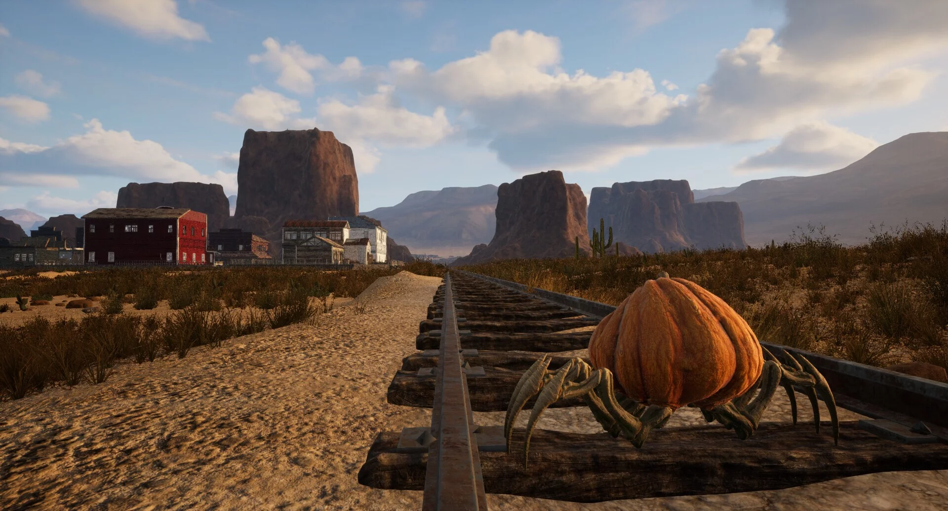 Изображение игры: Lock. Stock. And Hungry Pumpkins.