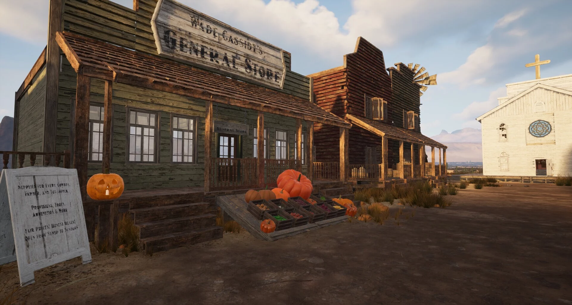 Изображение игры: Lock. Stock. And Hungry Pumpkins.