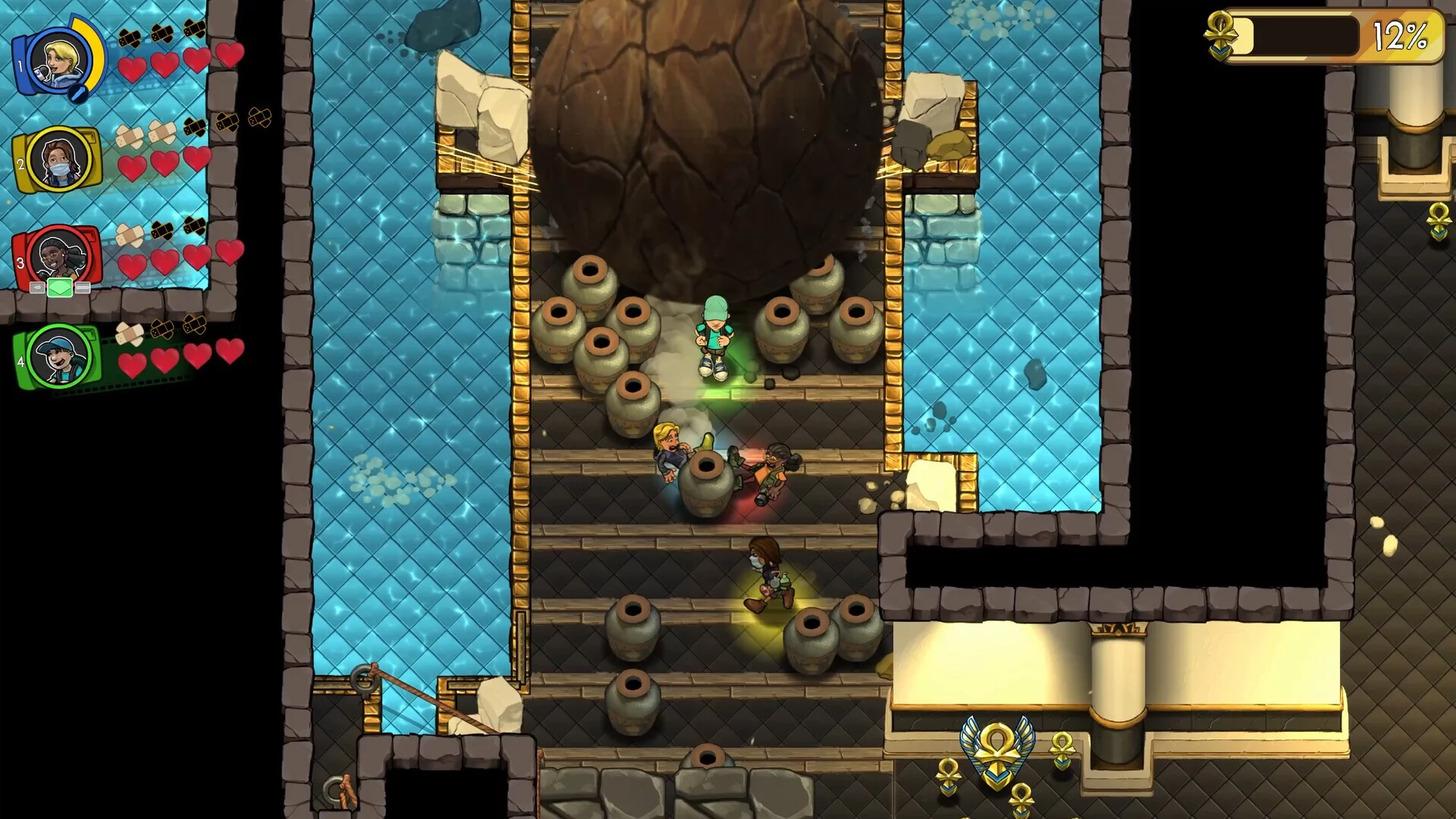 Изображение игры: Run From Mummies