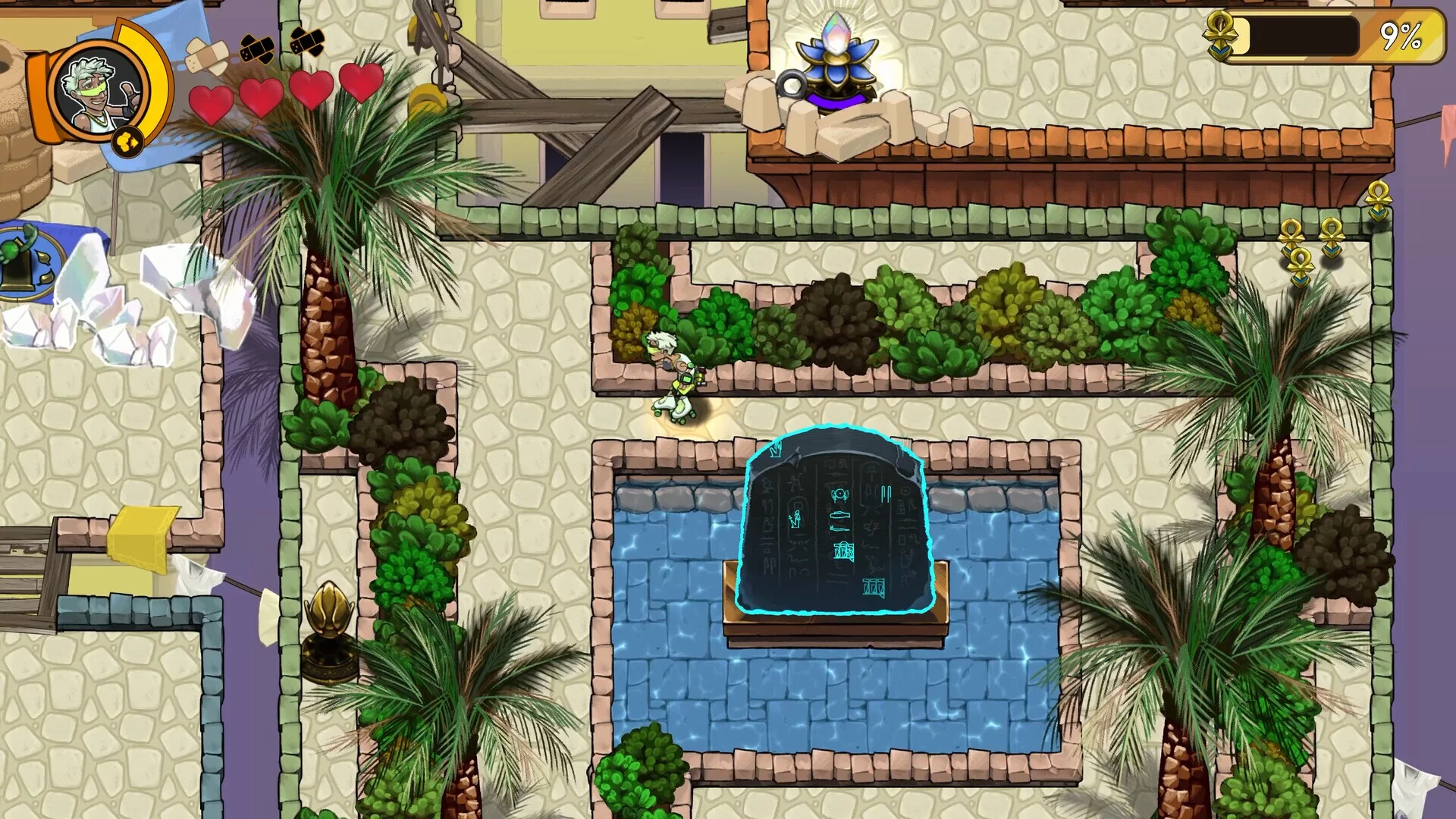 Изображение игры: Run From Mummies