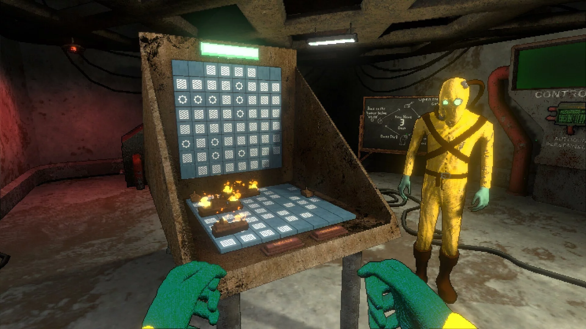 Изображение игры: Bunker Invaders