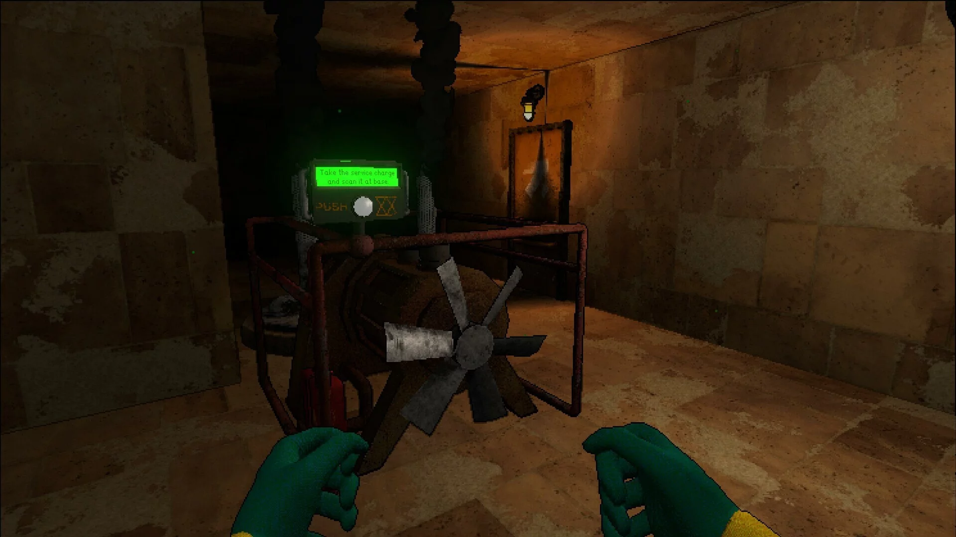 Изображение игры: Bunker Invaders