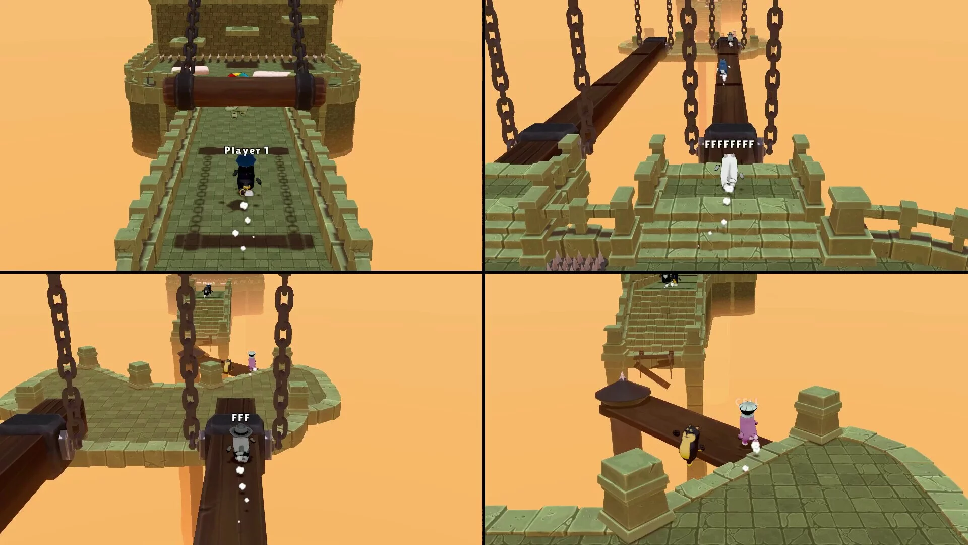 Изображение игры: Spring Dogs: Ultimate Multiplayer Battle Royale