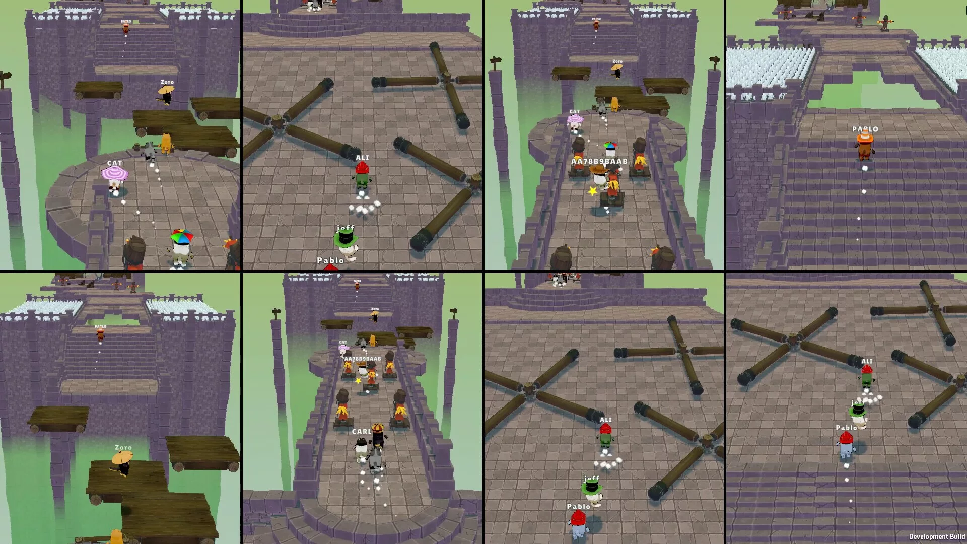 Изображение игры: Spring Dogs: Ultimate Multiplayer Battle Royale