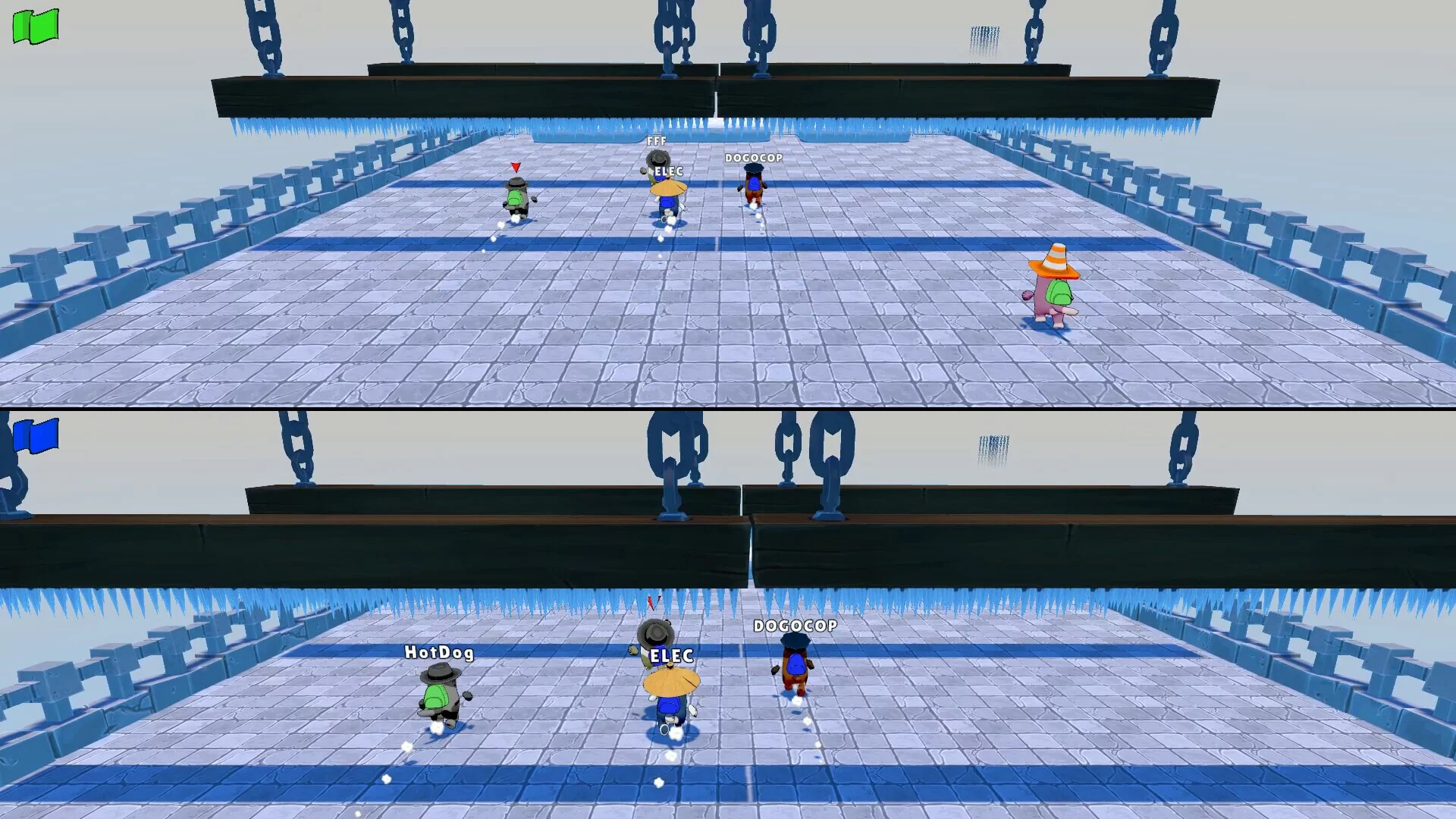 Изображение игры: Spring Dogs: Ultimate Multiplayer Battle Royale