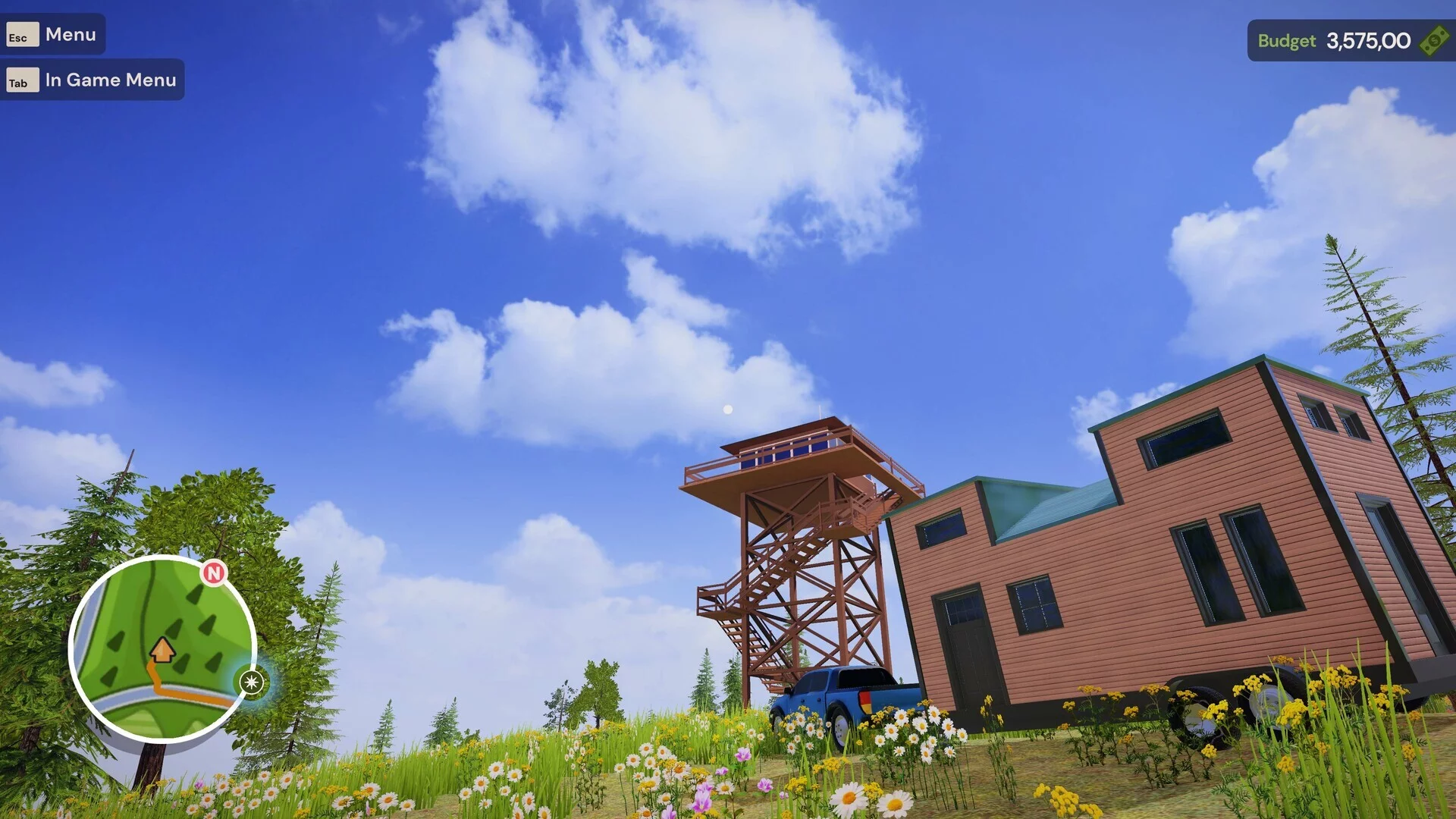 Изображение игры: Tiny House Simulator