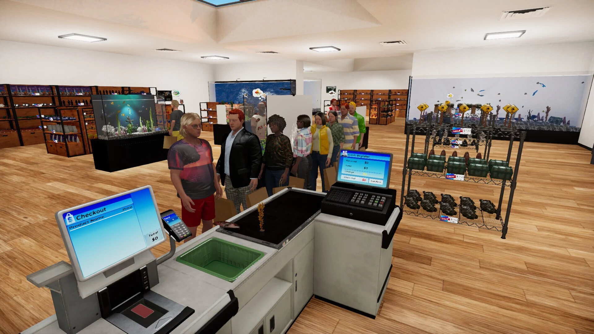 Изображение игры: Aquatic Store Simulator