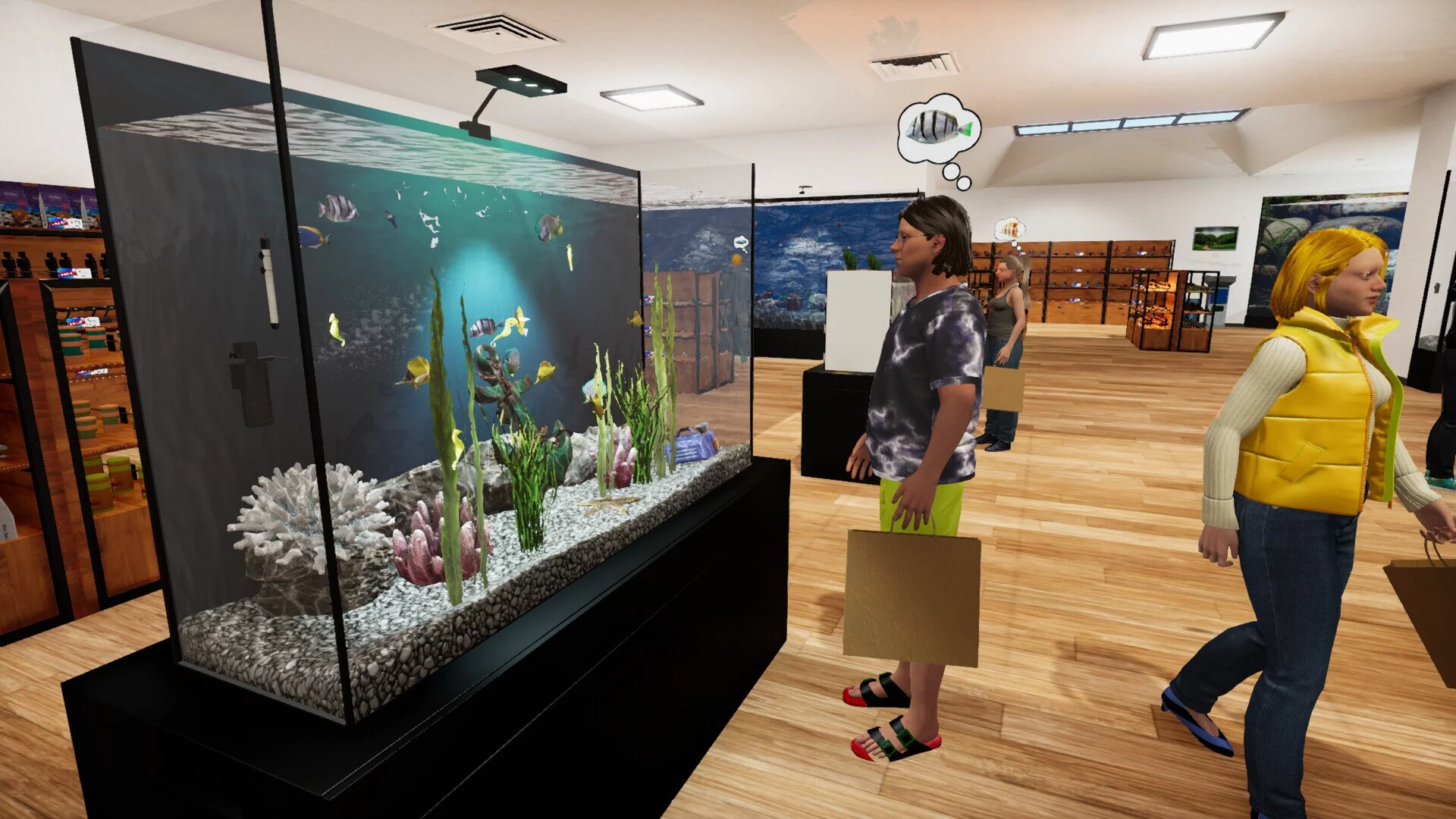 Изображение игры: Aquatic Store Simulator