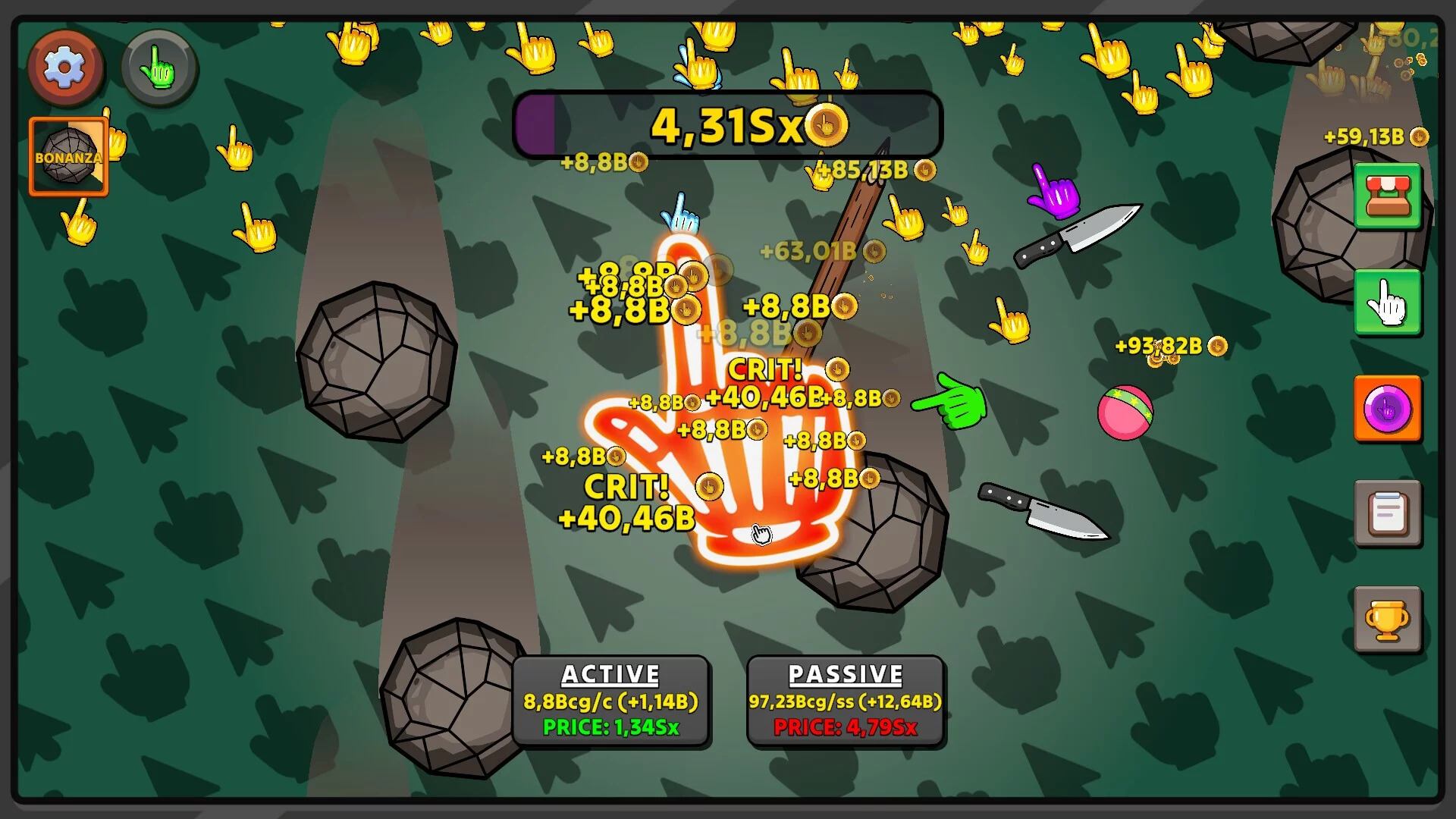 Изображение игры: Clicker Clicker Clicker