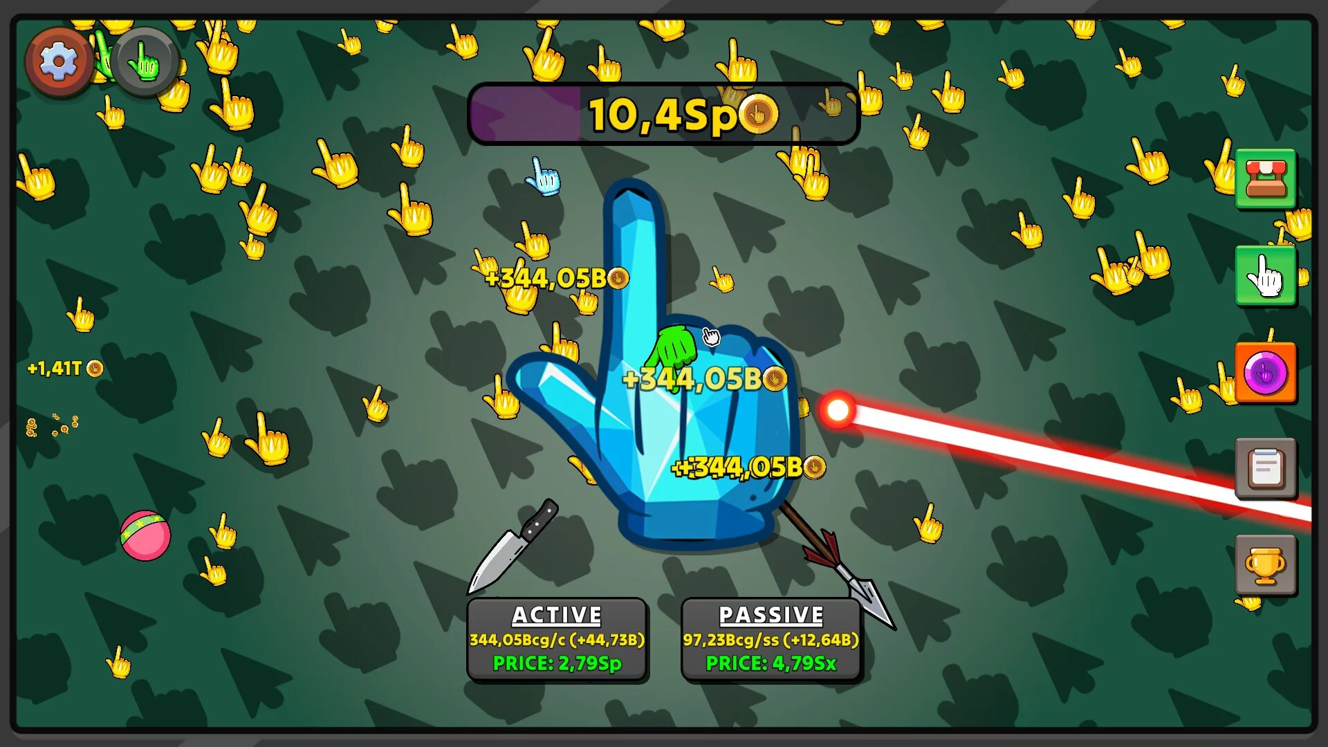 Изображение игры: Clicker Clicker Clicker