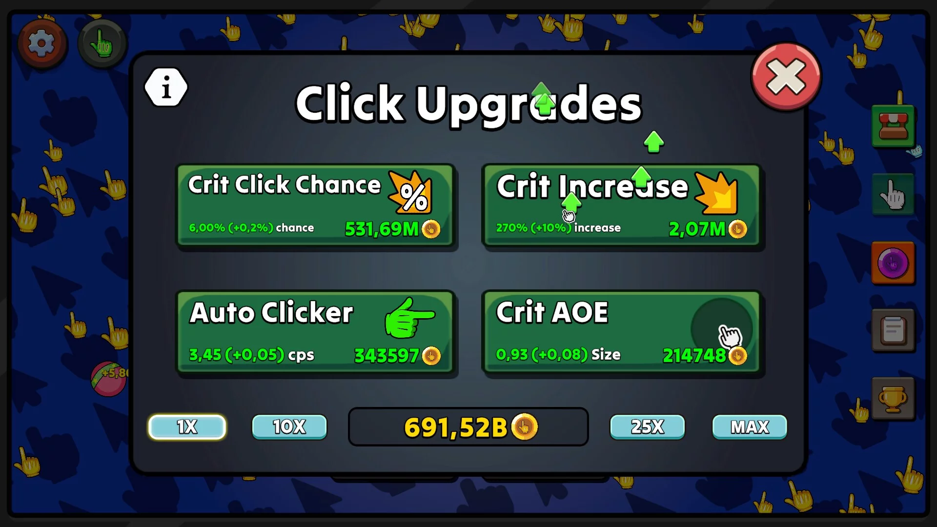 Изображение игры: Clicker Clicker Clicker