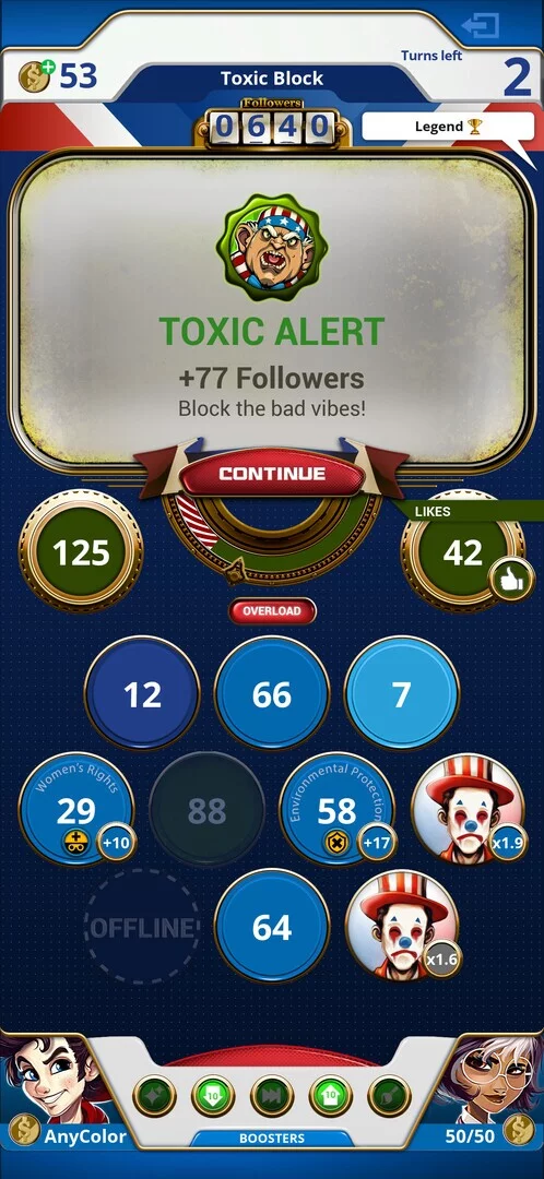 Изображение игры: Political Party Frenzy