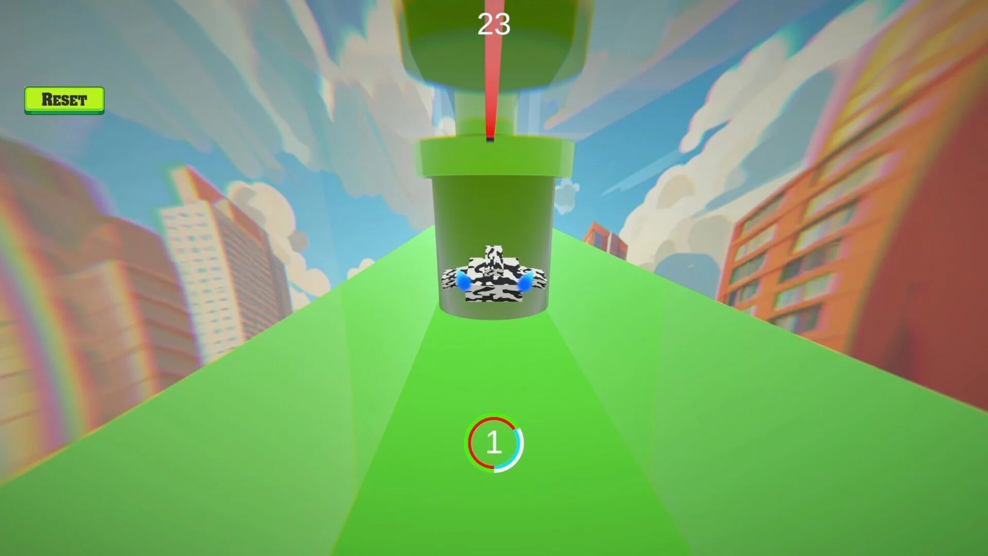 Изображение игры: Flappy Tank