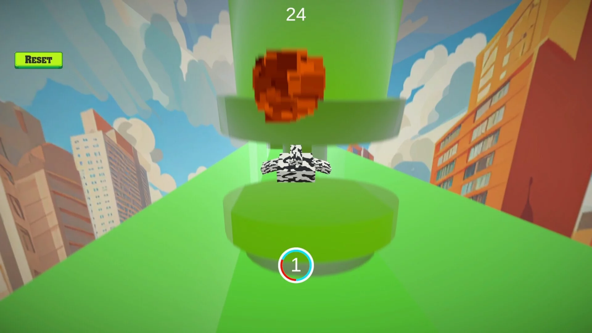 Изображение игры: Flappy Tank