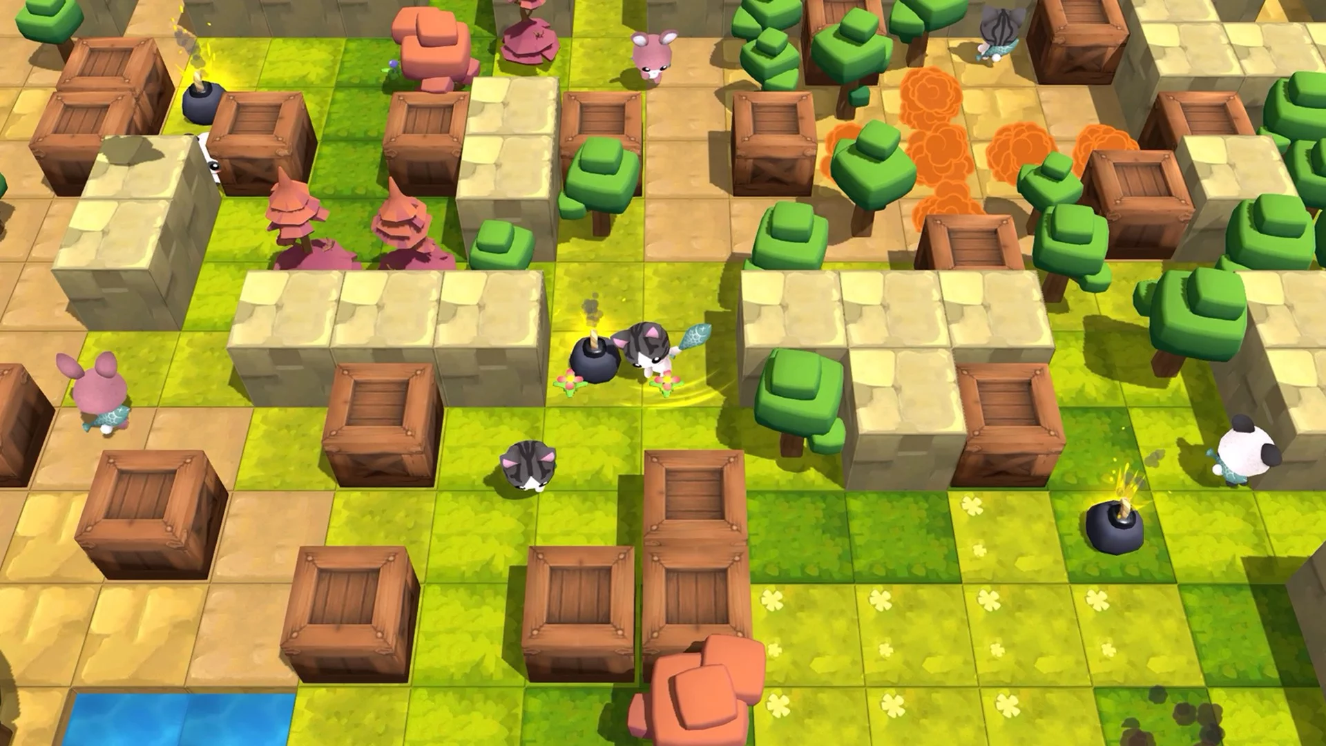 Изображение игры: Bombergrounds: Battle Royale