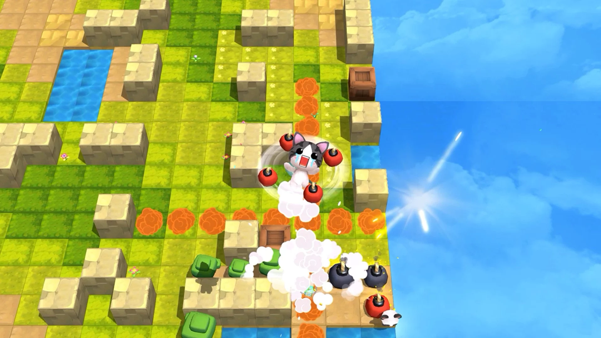 Изображение игры: Bombergrounds: Battle Royale