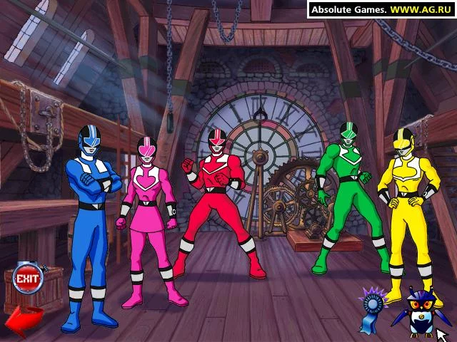 Изображение игры: Power Rangers: Time Force