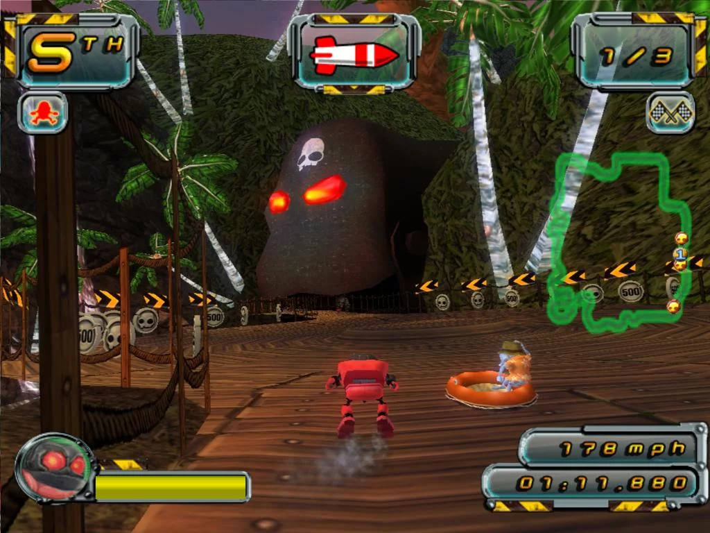 Изображение игры: Crazy Frog Racer 2