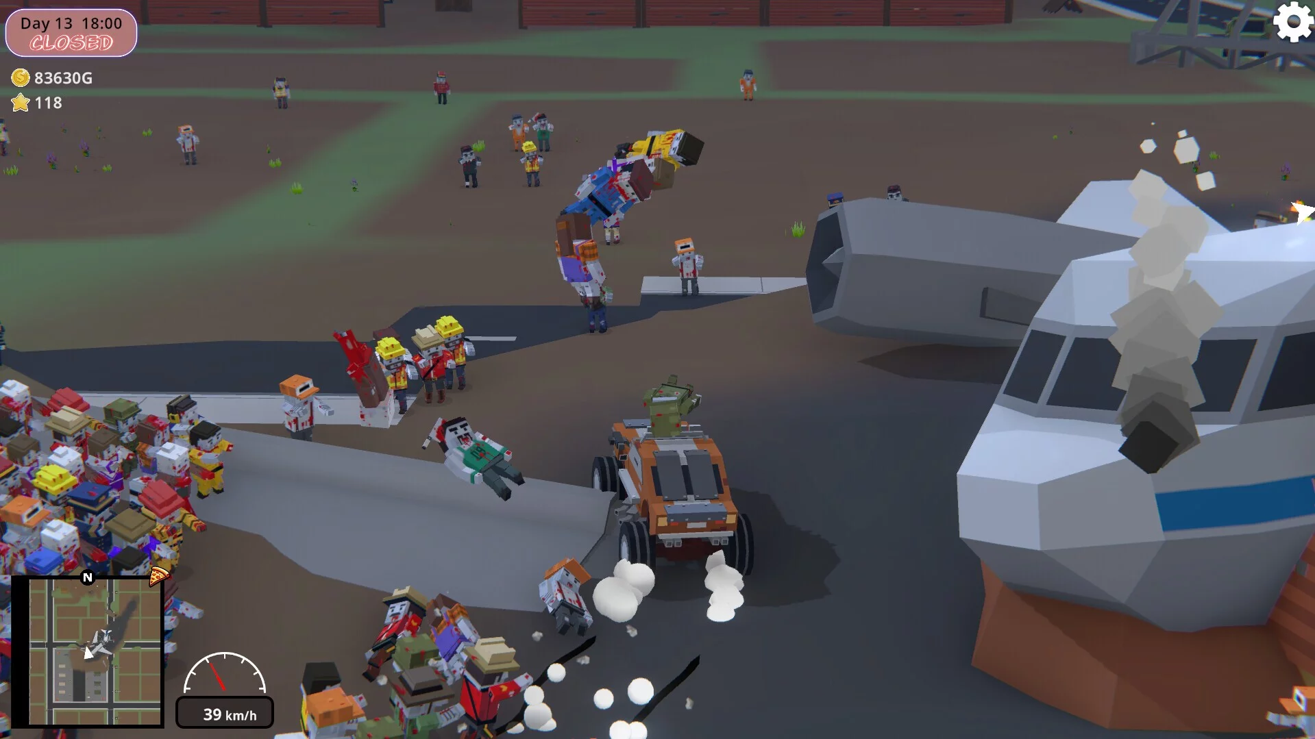 Изображение игры: Zompizza: The Last Delivery
