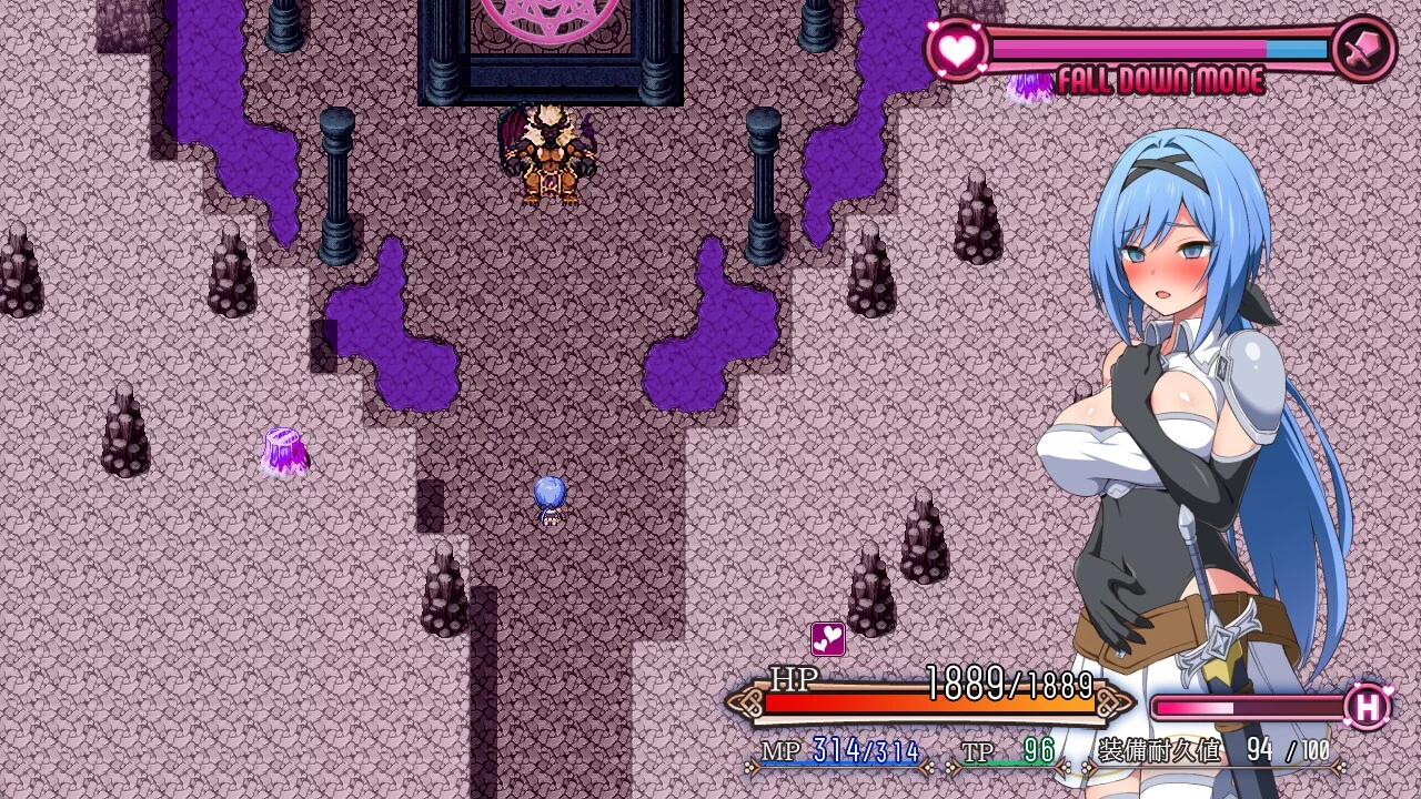 Изображение игры: Nightmare Knight ~Sacred Maiden & Fallen Magic~