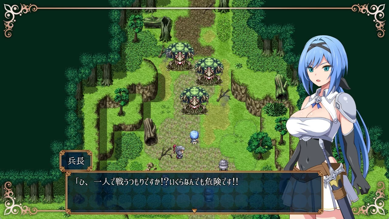 Изображение игры: Nightmare Knight ~Sacred Maiden & Fallen Magic~