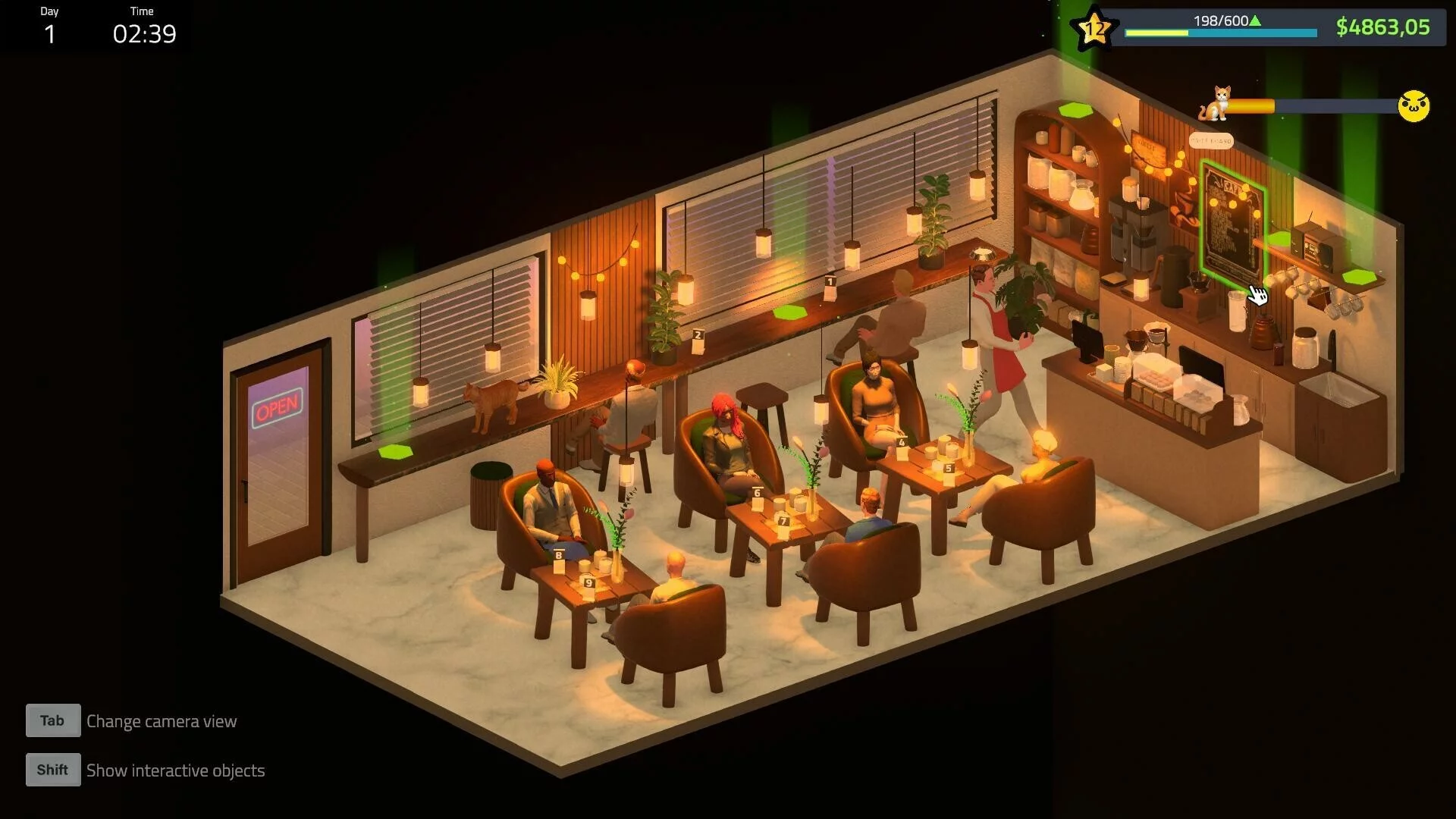 Изображение игры: Coffee Please