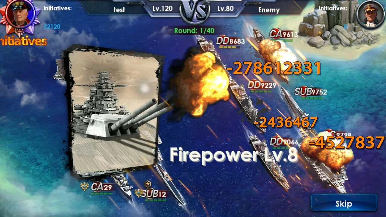 Изображение игры: War Of Warship