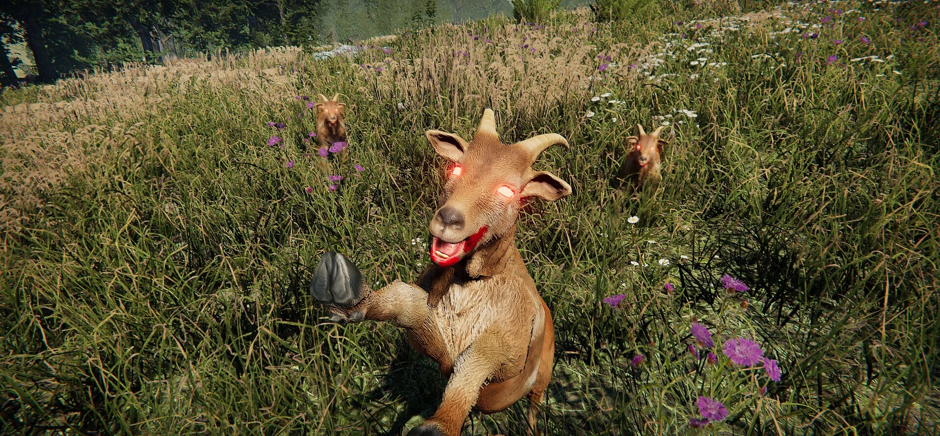 Изображение игры: Goat Massacre