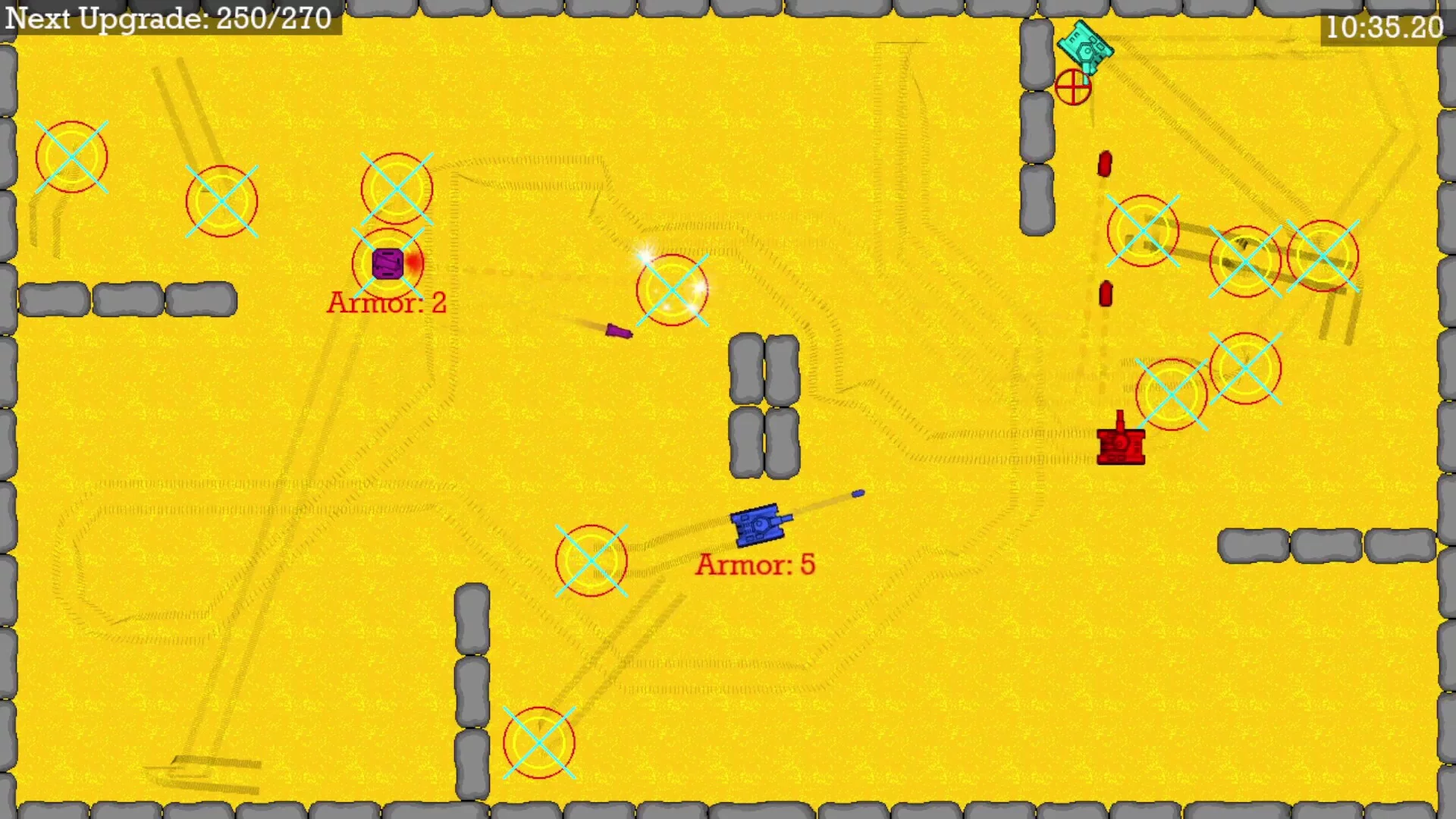 Изображение игры: Rogue Tanks