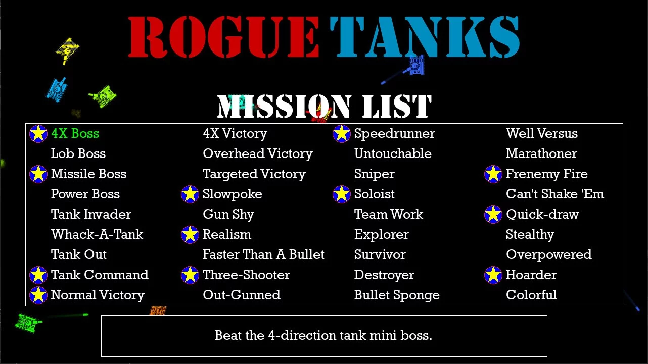Изображение игры: Rogue Tanks
