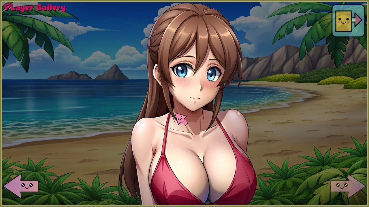 Изображение игры: Waifu Simulator: Beach Edition