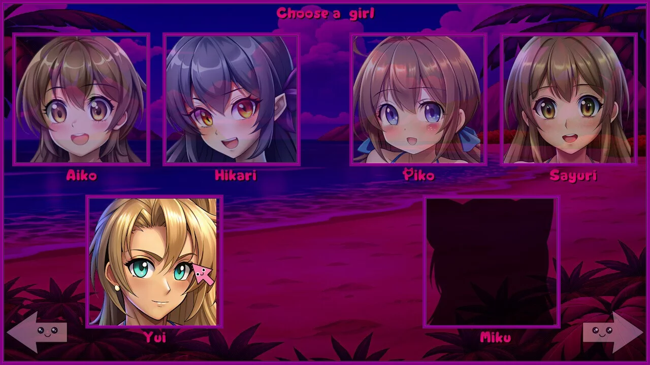 Изображение игры: Waifu Simulator: Beach Edition