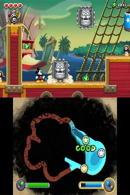 Изображение игры: Disney Epic Mickey: The Power of lllusion