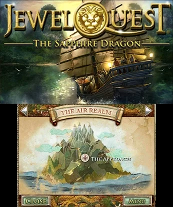 Изображение игры: Jewel Quest The Sapphire Dragon
