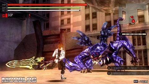 Изображение игры: Gods Eater Burst