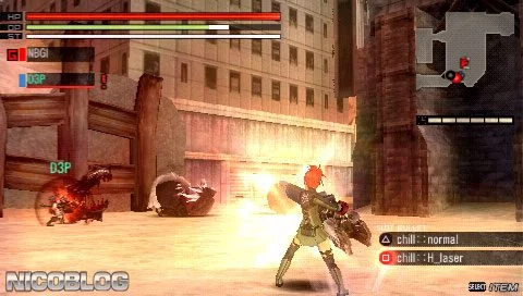 Изображение игры: Gods Eater Burst