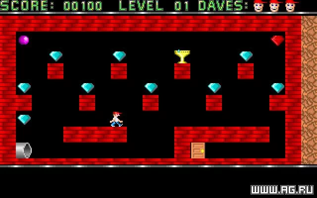 Изображение игры: Dangerous Dave