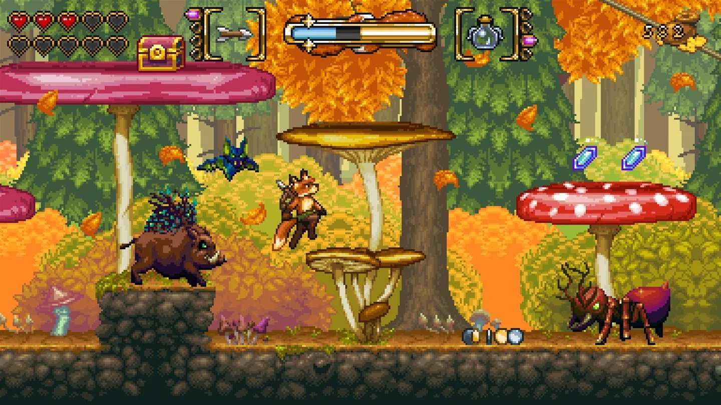 Изображение игры: FOX n FORESTS