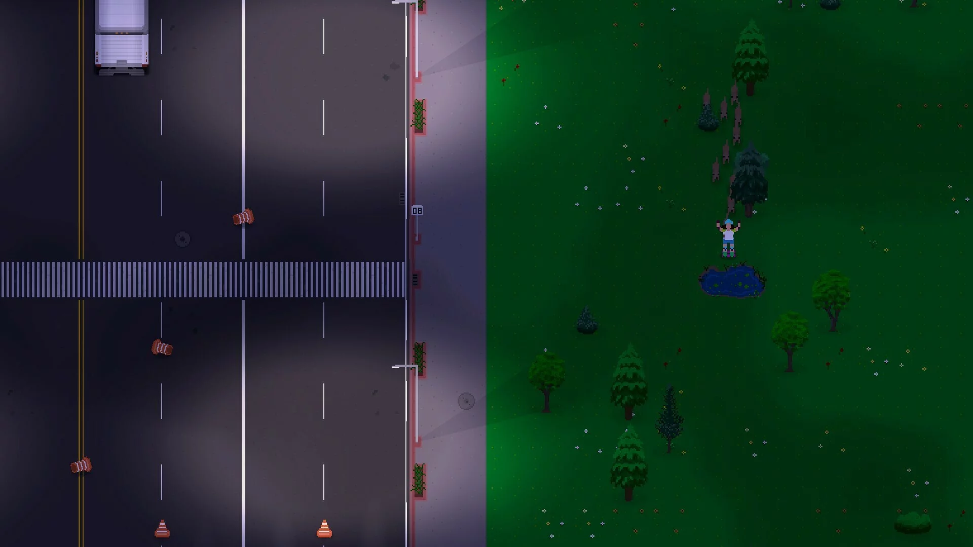 Изображение игры: Road Rush