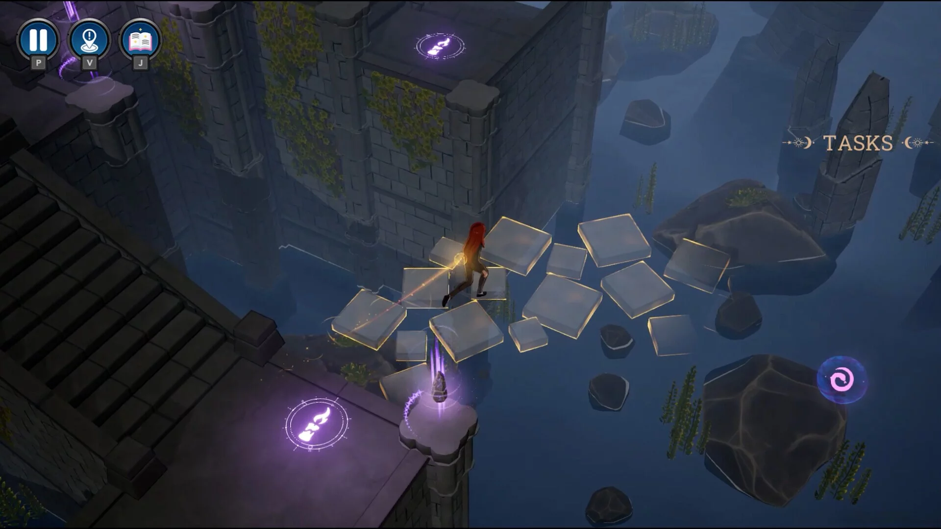 Изображение игры: Veilcrest: Trial of The Arcane