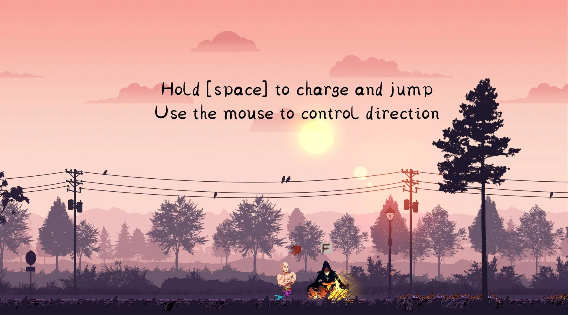 Изображение игры: Merman Jump King