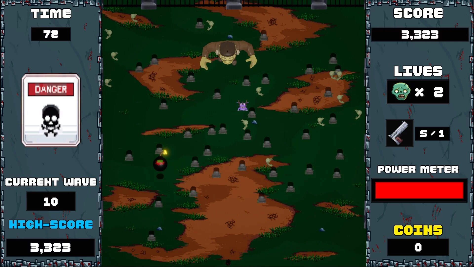 Изображение игры: Zomb Bomb