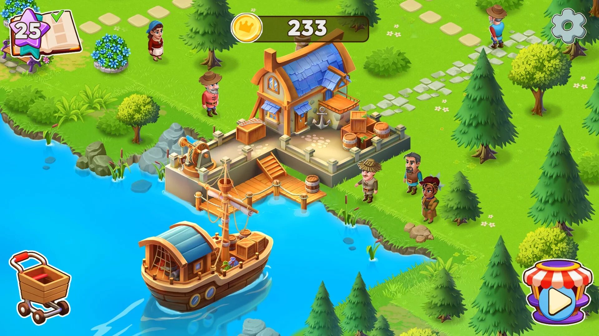Изображение игры: Kingdoms: Merge & Build