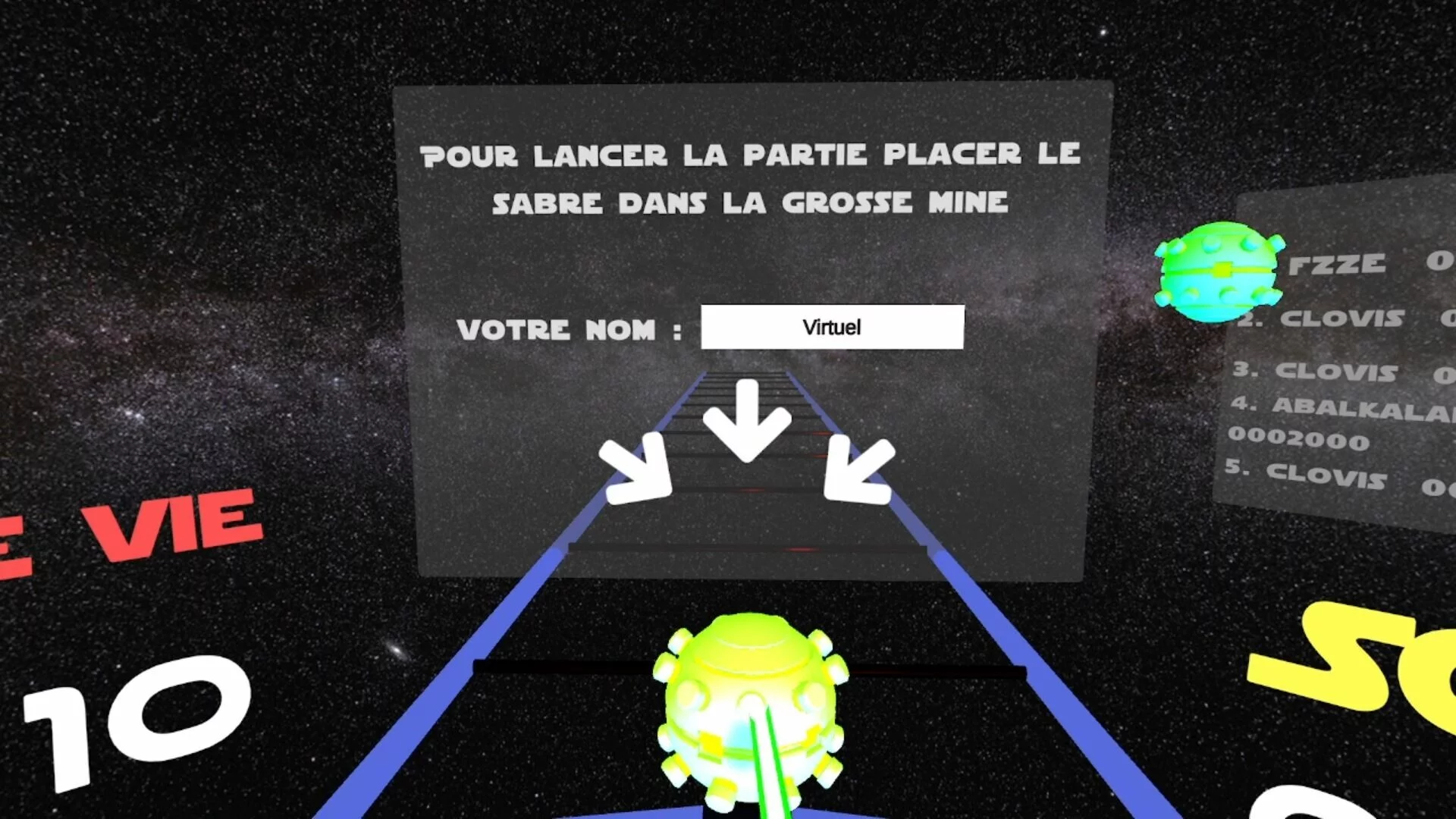 Изображение игры: Space Saber