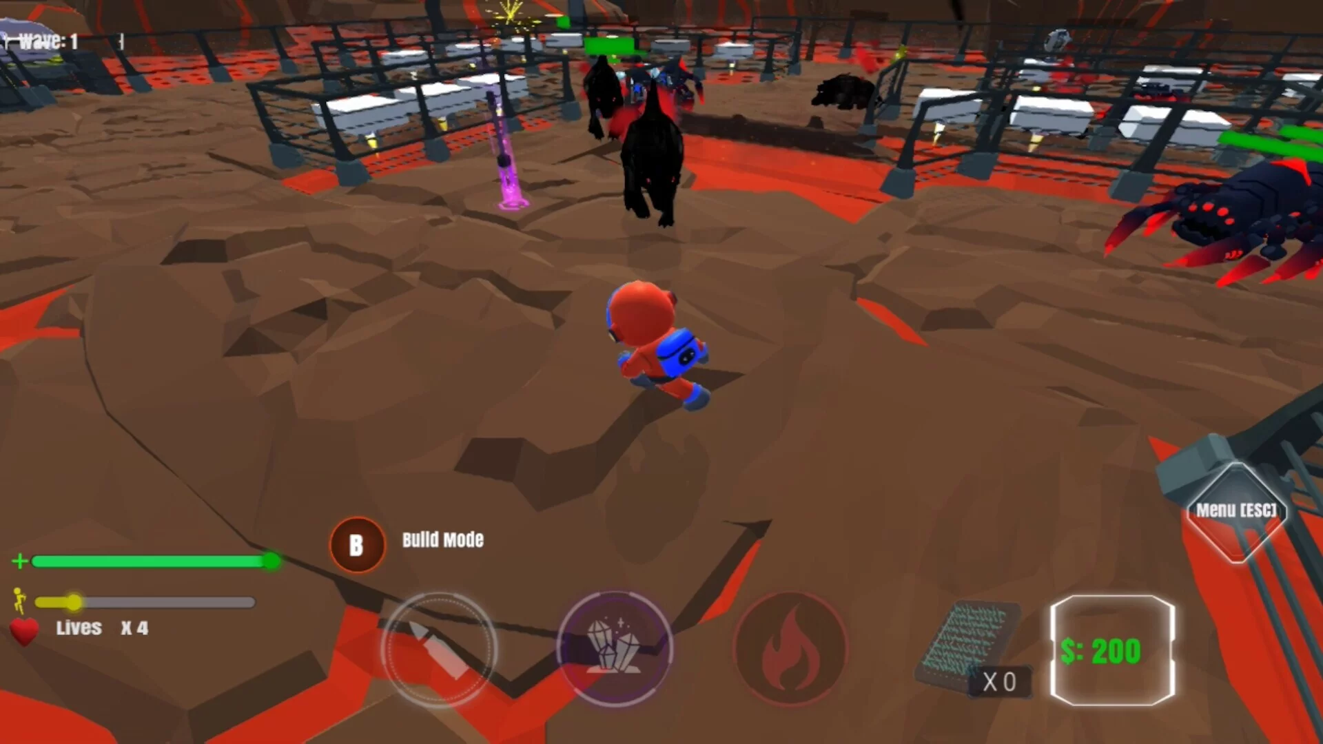 Изображение игры: Astronaut Assault