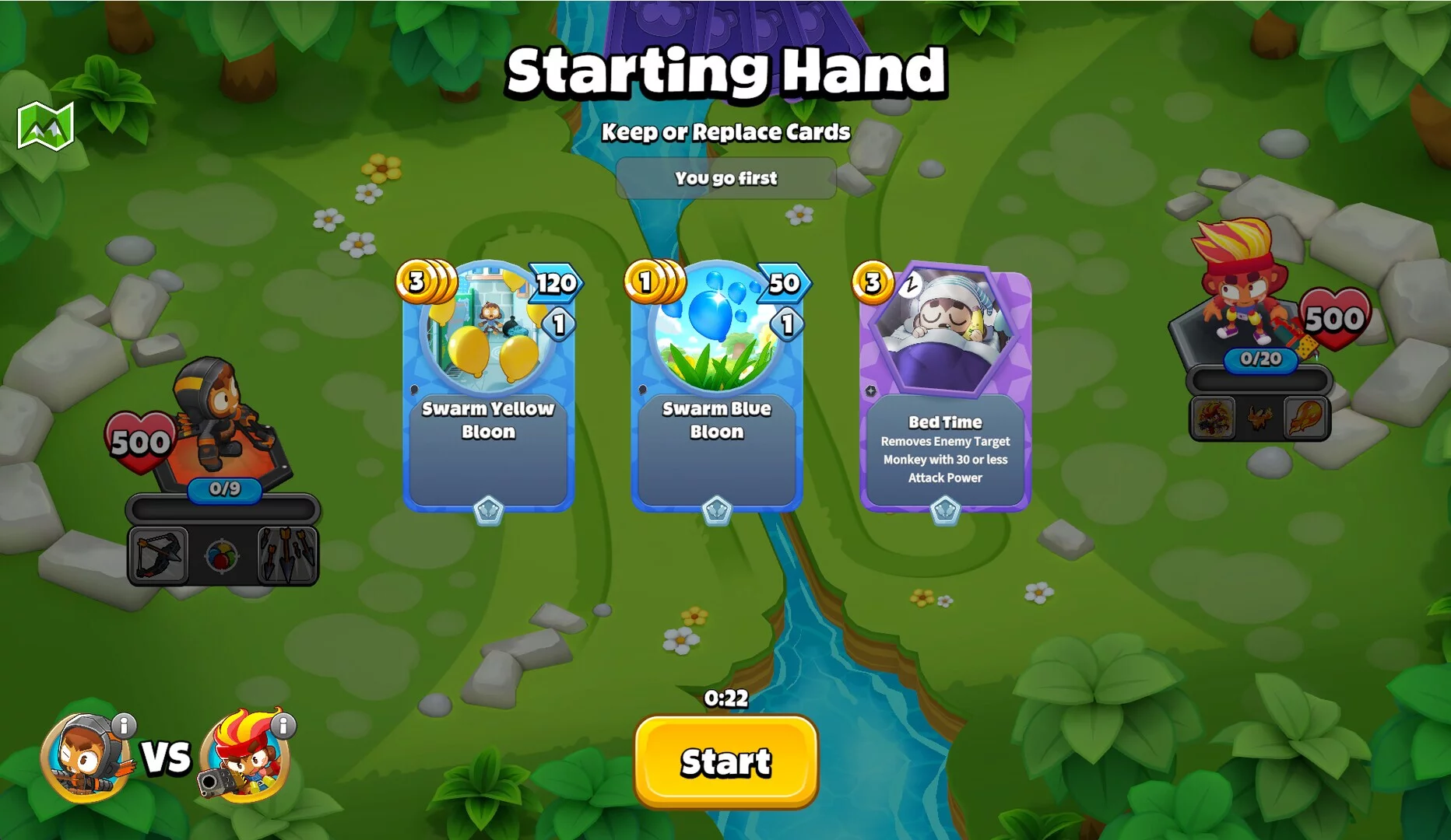 Изображение игры: Bloons Card Storm