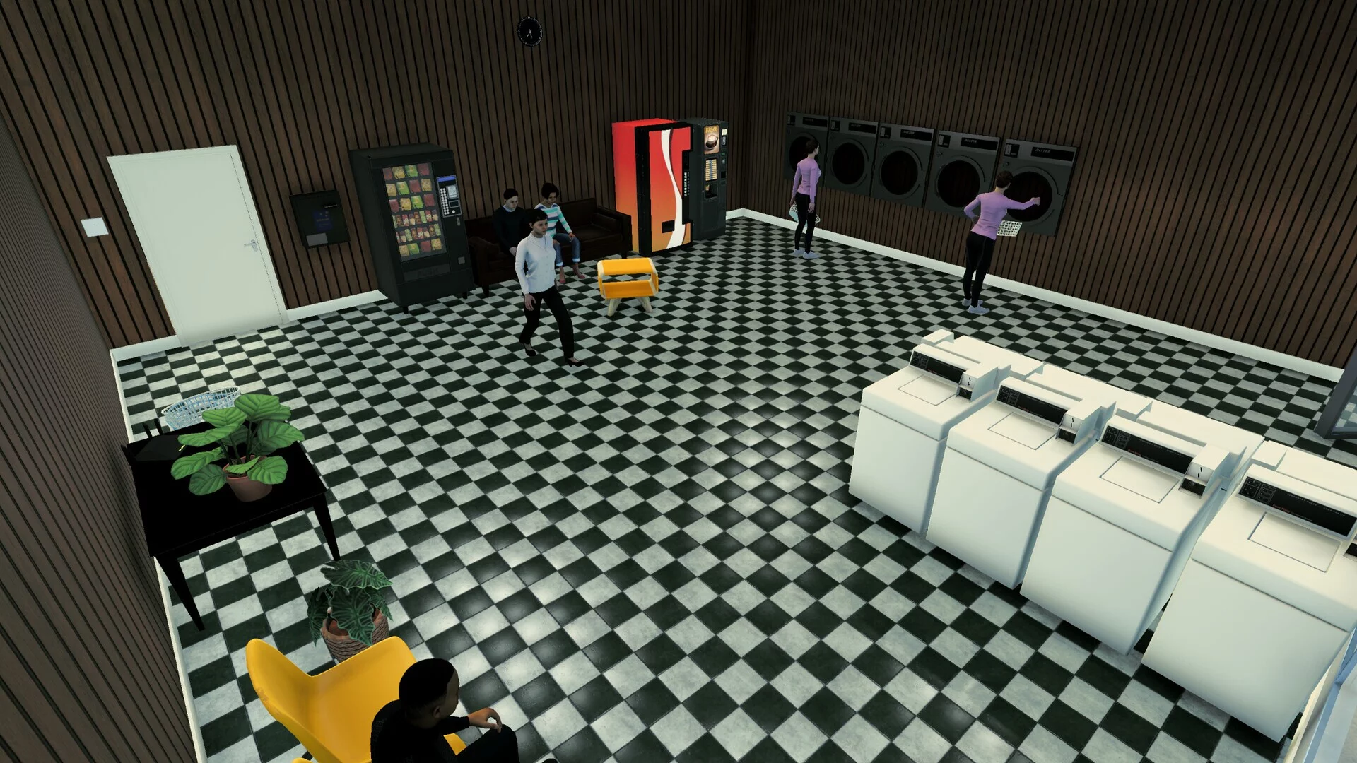Изображение игры: Laundromat Simulator